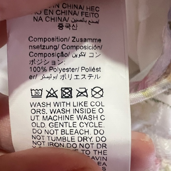 Floral Wide Leg Cargo Pants - Picture 8 of 8